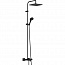 Hansgrohe showerpipe 240 с термостатом для ванны матовый черный
